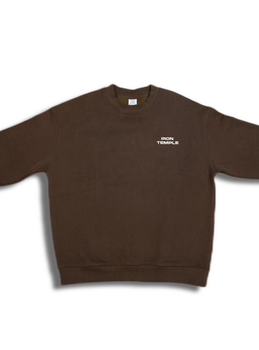 Java Brown Crewneck A.W.O Collection